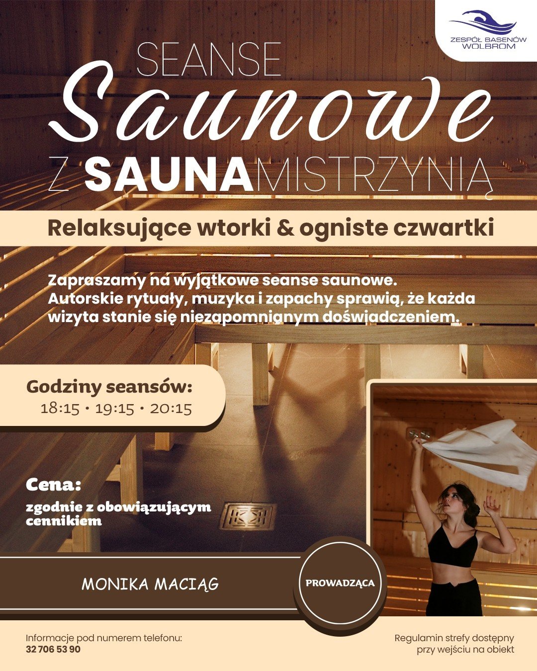 Seanse Saunowe z Saunamistrzynią