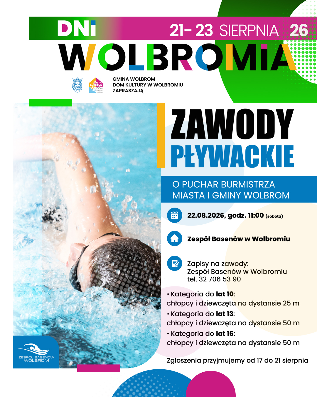 🏆 Sportowe Dni Wolbromia na Zespole Basenów! 🏊‍♂️🎾